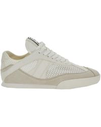 Chloé - Chloã 'Kick' Sneakers With Logo Patch On The Tongue And Logo Lettering On The Rear - Lyst