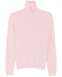 Jil Sander - Wool Turtle-Neck Sweater - Lyst