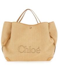 Chloé - Tote Bag Clover Fabric - Lyst