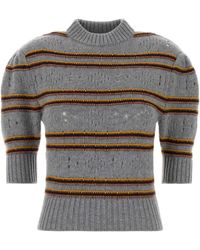 Marni - Embroidered Cashmere Sweater - Lyst