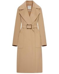Sportmax - Pure Wool Robe Coat - Lyst