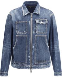 DSquared² - Carpenter Jean Jacket - Lyst