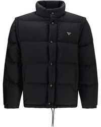 Prada - Re-Nylon Puffer Jacket - Lyst
