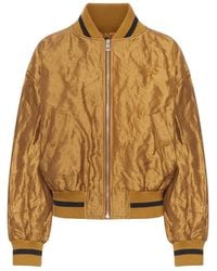 Loewe - Technical Fabric Bomber Jacket - Lyst