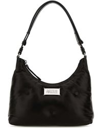 Maison Margiela - Nappa Leather Small Glam Slam Hobo Shoulder Bag - Lyst