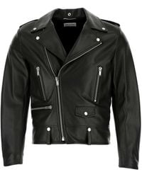 Saint Laurent - Motorcycle Jacket - Lyst