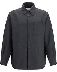 Valentino - Vlogo Wool Blend Jacket - Lyst