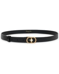 Dior - Belt 30 Montaigne Jolie Leather Calf - Lyst