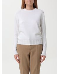 Max Mara - Sweater Cream - Lyst