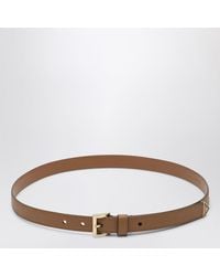 Prada - Caramel Saffiano Leather Belt - Lyst