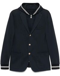 Eleventy - Single Breasted Blazer - Lyst