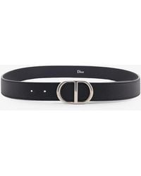 Dior - Dior Cd Icon Leather Belt - Lyst