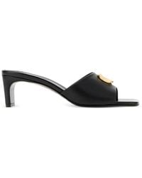 Gucci - Gg Marmont Leather Mules - Lyst