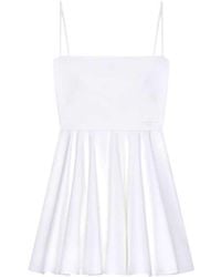 Givenchy - Poplin Mini Dress With Slit - Lyst