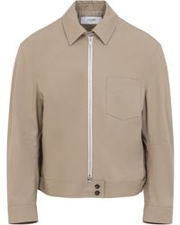 Celine - Cotton Jacket - Lyst