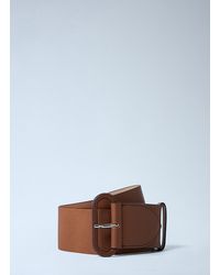Max Mara - Leather Belt - Lyst