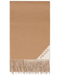 Prada - Cashmere Double Scarf - Lyst