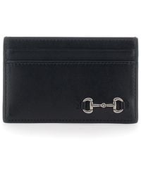 Gucci - Card Holder Horsebit Leather Calf Accessory - Lyst
