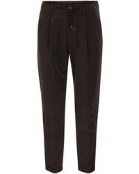 Herno - Technical Fabric Drawstring Trousers - Lyst