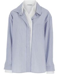 Acne Studios - Soublera Striped Shirting - Lyst