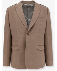 Dior - Single-Breasted Virgin Wool Blazer - Lyst