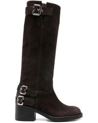 Chloé - Leather Boots - Lyst