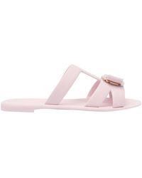 Ferragamo - New Vara Slide Sandals - Lyst