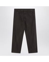 Prada - Vintage-Effect Straight Trousers - Lyst