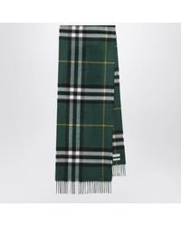 Burberry - Cashmere Check Scarf - Lyst