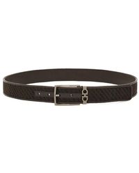 Ferragamo - Woven Adjustable Belt - Lyst