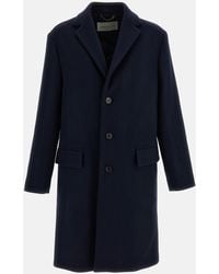Dries Van Noten - Structured Peak-Lapel Wool-Blend Coat - Lyst