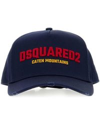 DSquared² - Gabardine Baseball Cap - Lyst