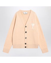 Ami Paris - Light Cardigan De Coeur - Lyst