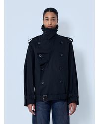 Maison Margiela - Double-Breasted High-Collar Jacket - Lyst