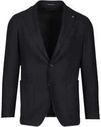 Tagliatore - Wool And Cashmere Jacket - Lyst