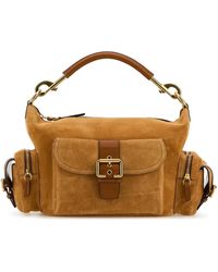 Chloé - Camel Suede Medium Camera Bag Handbag - Lyst