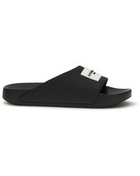 Givenchy - Rubber Logo Slippers - Lyst