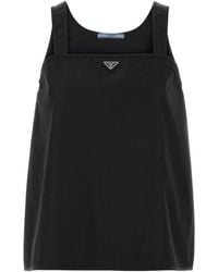 Prada - Re-Nylon Top - Lyst