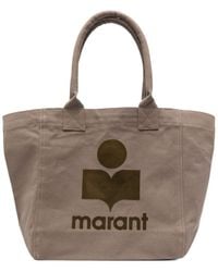 Isabel Marant - Yenky Small Cotton Tote - Lyst