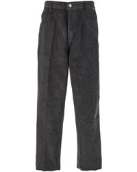 Ami Paris - Trousers With Back Logo Patch - Lyst