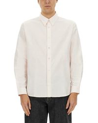 A.P.C. - Greg" Shirt - Lyst