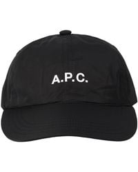 A.P.C. - Baseball Cap With Logo - Lyst
