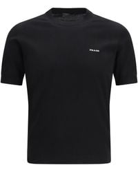 Prada - C-Neck Knit - Lyst