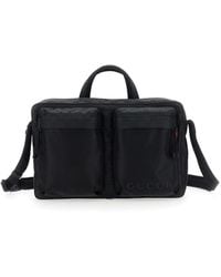 Gucci - Suitcase With Tone-On-Tone Gg All-Over Motif - Lyst