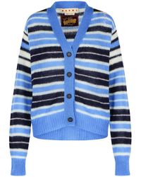 Marni - Mohair Blend Cardigan - Lyst