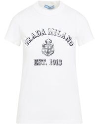 Prada - Chic T-Shirt - Lyst
