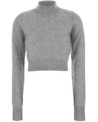 Sportmax - Mock Collar Sweater - Lyst