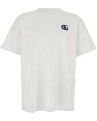 Gucci - Cotton Jersey T-Shirt - Lyst