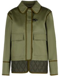 Fay - Cotton Blend Jacket - Lyst
