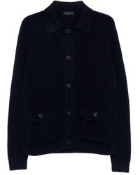 Prada - Wool Cardigan - Lyst